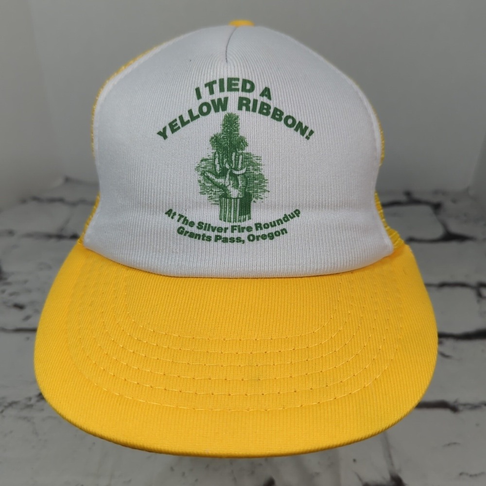 I tied a Yellow Ribbon Grants Pass Vtg  Snapback Hat  Ball‎ Cap